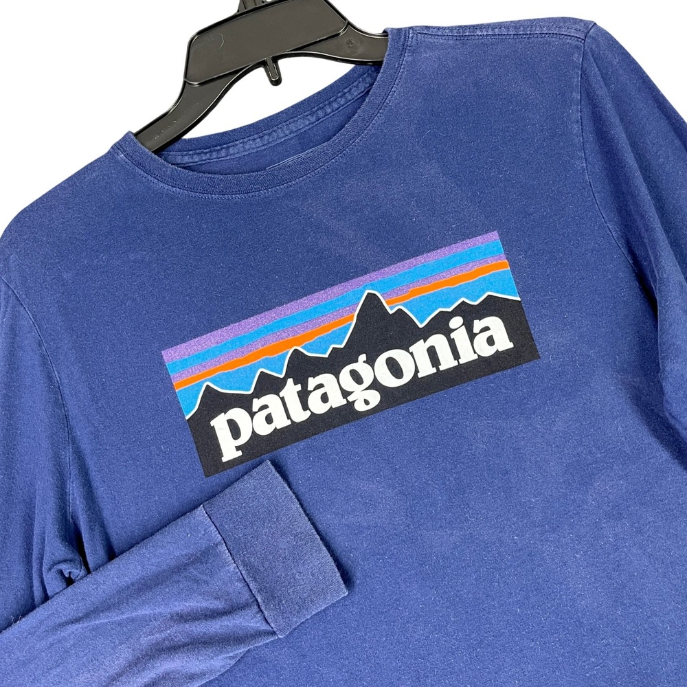 Patagonia Long Sleeve Shirt Kids XXL 16-18 Gorpcore Outdoorsy Hiking Sustainable